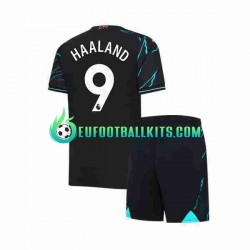 Manchester City Erling Haaland 9 Third Football Shirts 2023-2024 Kids LS