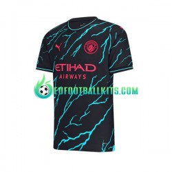 Manchester City Erling Haaland 9 Third Football Shirts 2023-2024 Men LS