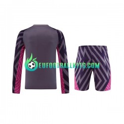 Manchester City Goalkeeper Away Football Shirts 2023-2024 Kids SS