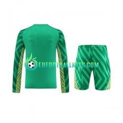Manchester City Goalkeeper Home Football Shirts 2023-2024 Kids SS