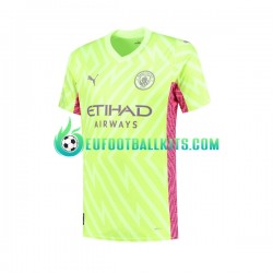 Manchester City Goalkeeper Third Football Shirts 2023-2024 Men LS