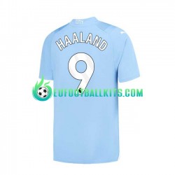 Manchester City Haaland 9 Home Football Shirts 2023-2024 Men LS