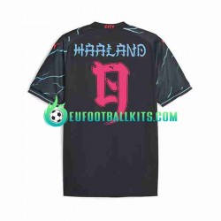 Manchester City Haaland 9 Japanese Tour Printing Third Football Shirts 2023-2024 Men LS