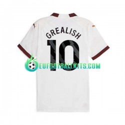 Manchester City Jack Grealish 10 Away Football Shirts 2023-2024 Men LS
