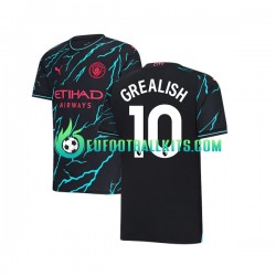 Manchester City Jack Grealish 10 Third Football Shirts 2023-2024 Men LS