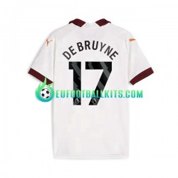 Manchester City Kevin De Bruyne 17 Away Football Shirts 2023-2024 Men LS