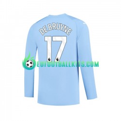 Manchester City Kevin De Bruyne 17 Home Football Shirts 2023-2024 Men SS