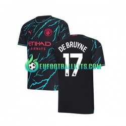 Manchester City Kevin De Bruyne 17 Third Football Shirts 2023-2024 Men LS