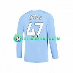 Manchester City Phil Foden 47 Home Football Shirts 2023-2024 Men SS