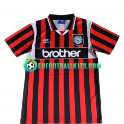Manchester City Retro Away Football Shirts 1996 Men LS