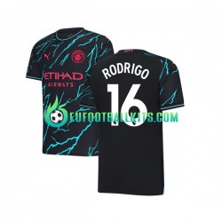 Manchester City Rodri Hernandez 16 Third Football Shirts 2023-2024 Men LS
