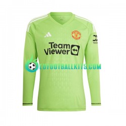 Manchester United Goalkeeper Home Football Shirts 2023-2024 Men SS