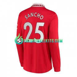 Manchester United Jadon Sancho 25 Home Football Shirts 2022-2023 Men SS