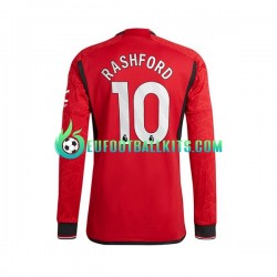 Manchester United Marcus Rashford 10 Home Football Shirts 2023-2024 Men SS