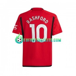 Manchester United Marcus Rashford 10 Home Football Shirts 2023-2024 Men LS