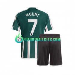Manchester United Mason Mount 7 Away Football Shirts 2023-2024 Kids LS