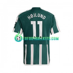 Manchester United Rasmus Hojlund 11 Away Football Shirts 2023-2024 Men LS