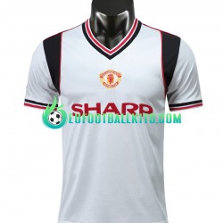 Manchester United Retro Away Football Shirts 1985 Men LS