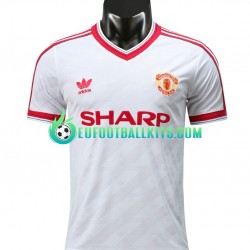 Manchester United Retro Away Football Shirts 1986 Men LS