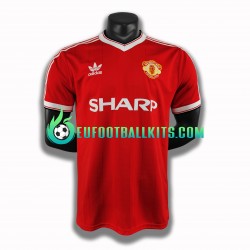 Manchester United Retro Home Football Shirts 1984 Men LS