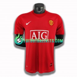 Manchester United Retro Home Football Shirts 2007-2008 Men LS