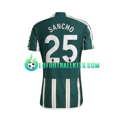 Manchester United Sancho 25 Away Football Shirts 2023-2024 Men LS