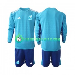 Mexico Goalkeeper Away Football Shirts 2022 Kids SS