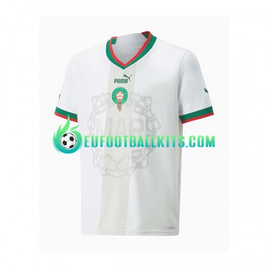 Morocco Away Football Shirts World Cup 2022 Men LS