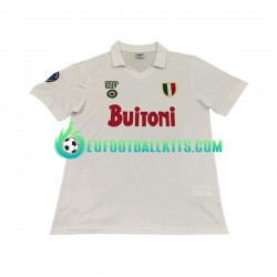 Napoli Away Football Shirts Retro 1987 1988 Men LS