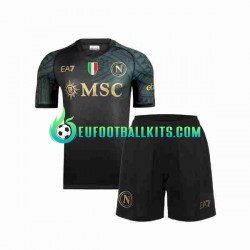 Napoli Third Football Shirts 2023-2024 Kids LS
