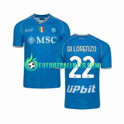 Napoli DI LORENZO 22 Home Football Shirts 2023-2024 Men LS