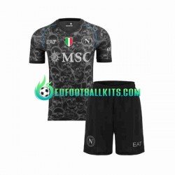 Napoli Halloween Home Football Shirts 2023-2024 Kids LS