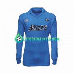 Napoli Home Football Shirts Retro 1989 1990 Men SS