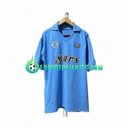 Napoli Home Football Shirts Retro 1989 1990 Men LS