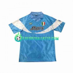 Napoli Home Football Shirts Special Retro 1990 1991 Men LS