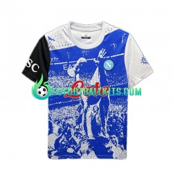 Napoli Maradona Champions Special Edition Home Football Shirts 2023 Men LS