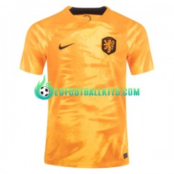 Netherlands Home Football Shirts World Cup 2022 Men LS
