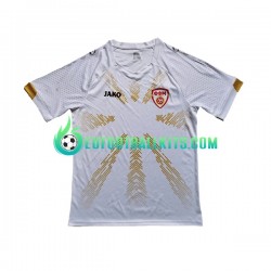 North Macedonia Away Football Shirts 2023 Men LS