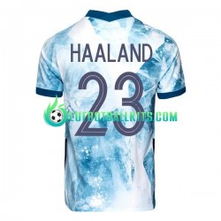 Norway Erling Haaland 23 Away Football Shirts 2020-2021 Men LS