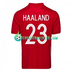 Norway Erling Haaland 23 Home Football Shirts 2020-2021 Men LS