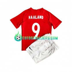 Norway HAALAND 9 Home Football Shirts 2022 Kids LS