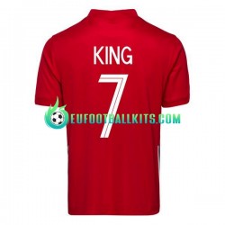 Norway Joshua King 7 Home Football Shirts 2020-2021 Men LS