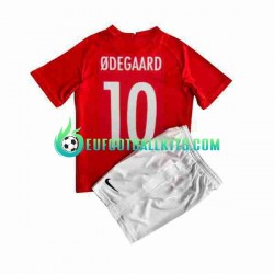 Norway ODEGAARD 10 Home Football Shirts 2022 Kids LS
