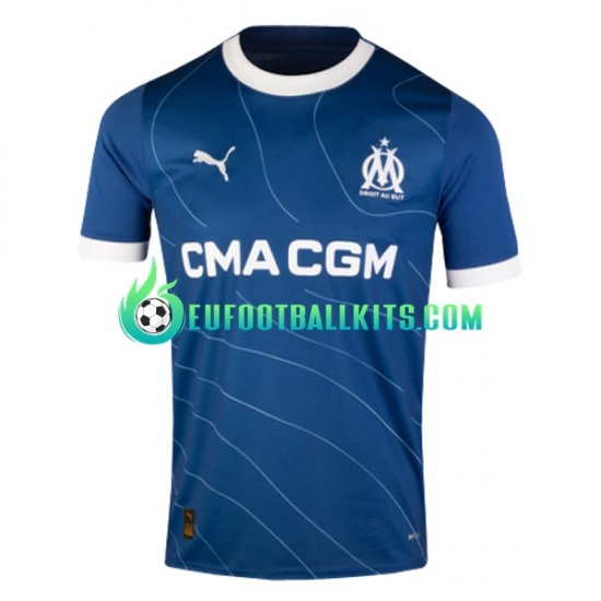 Olympique de Marseille Away Football Shirts 2023-2024 Men LS