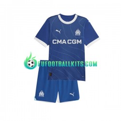 Olympique de Marseille Away Football Shirts 2023-2024 Kids LS