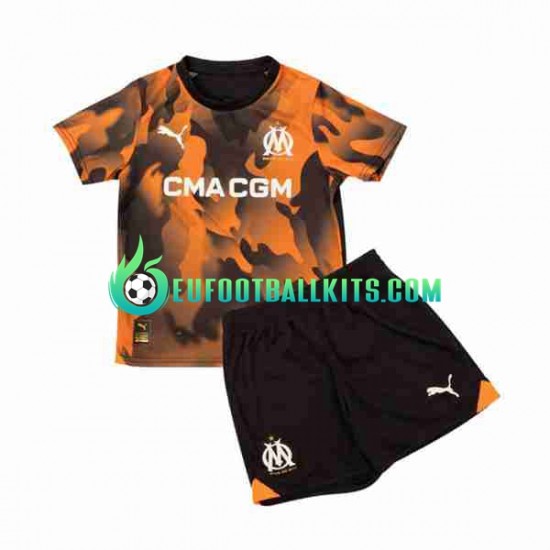 Olympique de Marseille Third Football Shirts 2023-2024 Kids LS