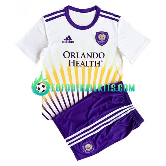 Orlando City Away Football Shirts 2022-2023 Kids LS