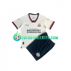 PSV Eindhoven Away Football Shirts 2023-2024 Kids LS