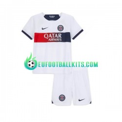 Paris Saint Germain Away Football Shirts 2023-2024 Kids LS