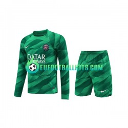 Paris Saint Germain Goalkeeper Home Football Shirts 2023-2024 Kids SS